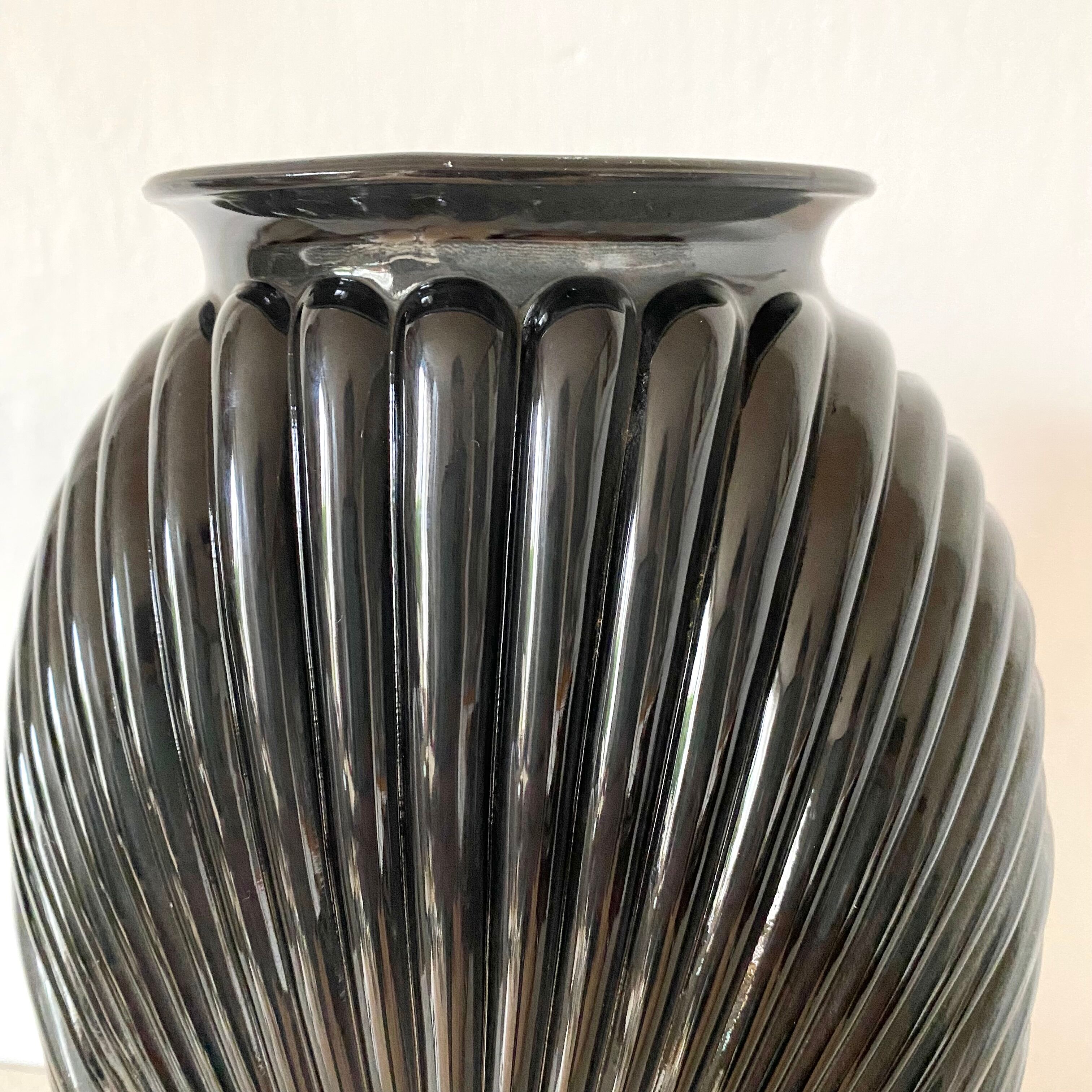 Art Deco glass vase