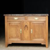 Superb Art Deco buffet with its marble