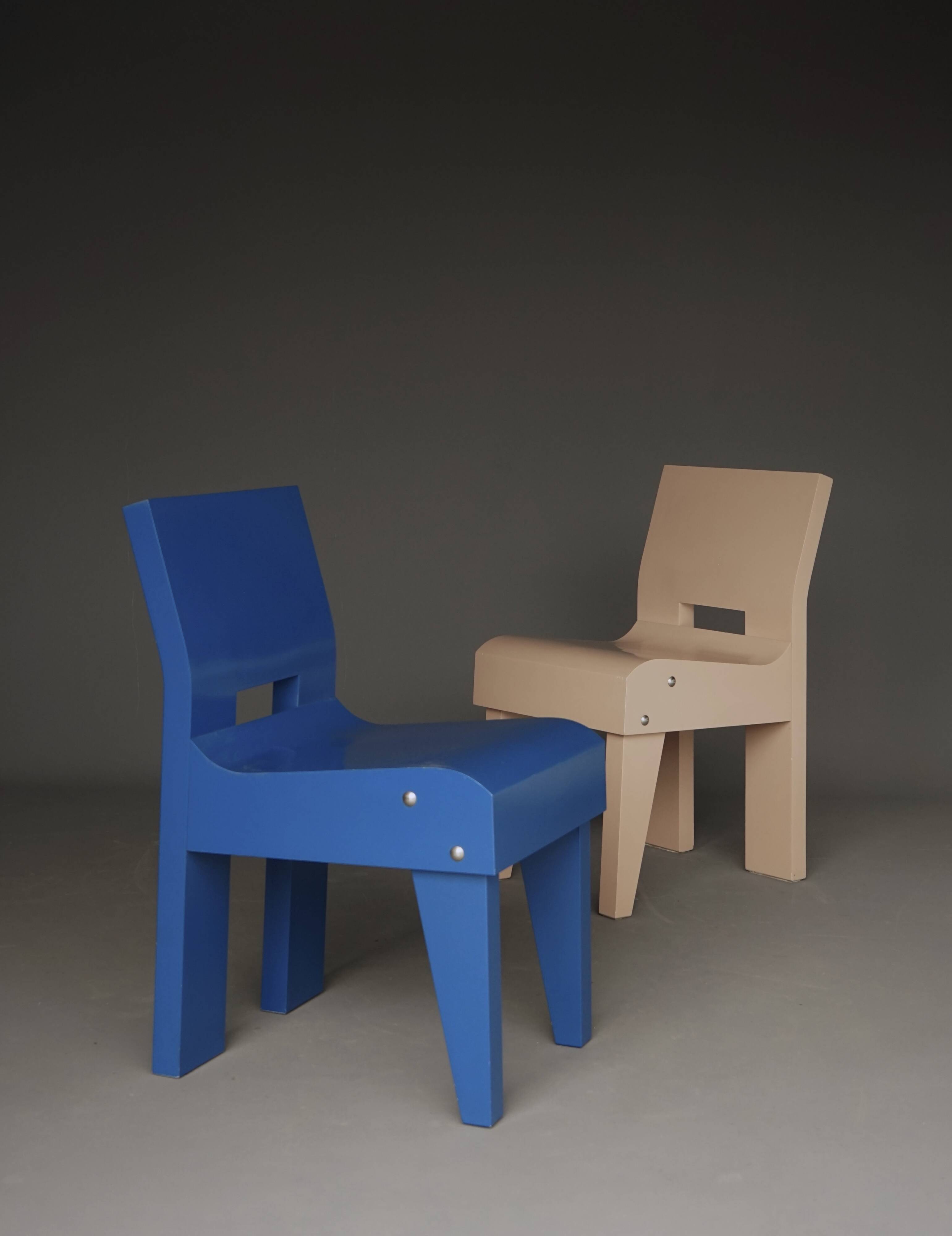 Martin Visser SE20 chair for 't Spectrum furniture, 1980s
