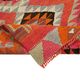 Turkish Handwoven Vintage Herki Kilim 95 cm x 337 cm