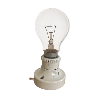 Douille droite en porcelaine lampe à poser