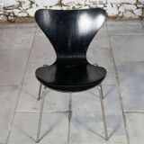 Black series 7 chair Arne Jacobsen for Fritz Hansen
