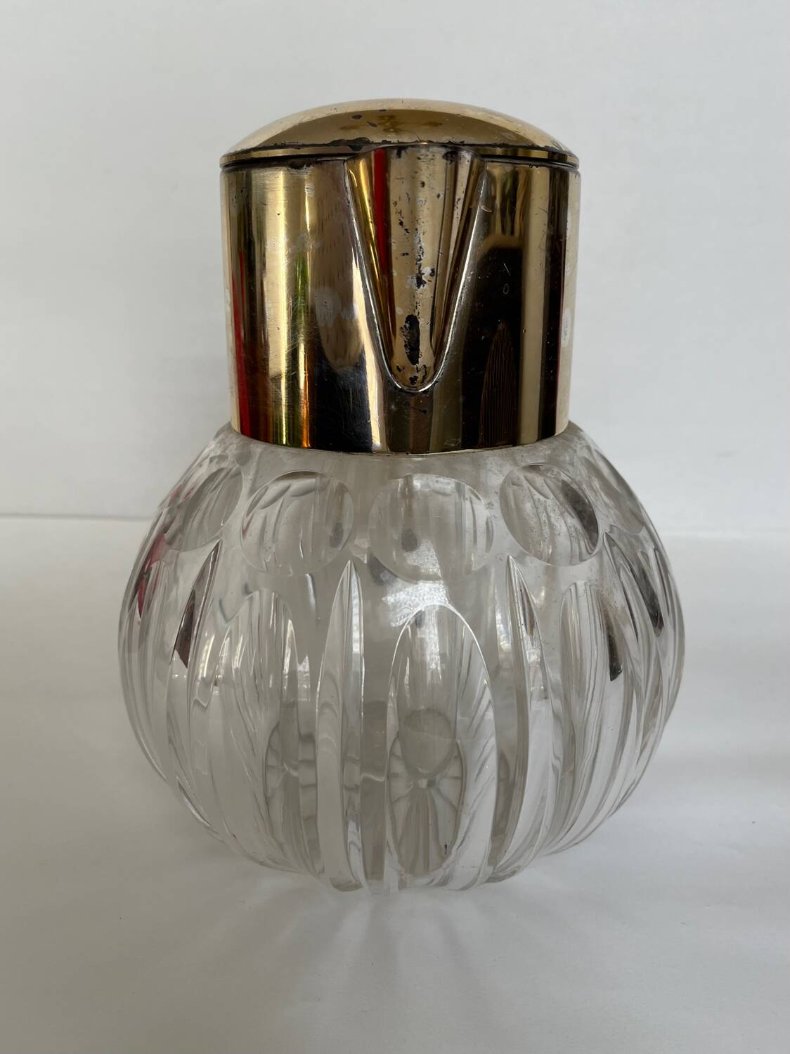 Cut crystal cooling pitcher