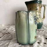 Antique pitcher in thought slip