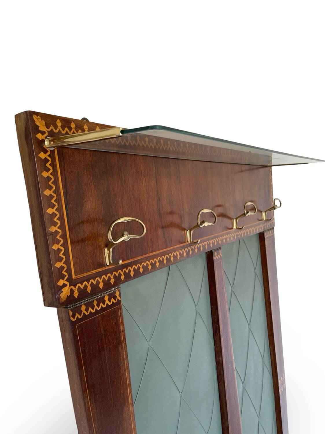 Porte-manteau mural italien des années 60