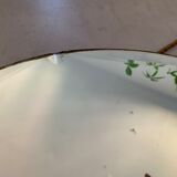 Old beveled round mirror 60cm