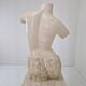 Sculptural Contemporary Female Torso Crafted from Layered Reclaimed Mactan