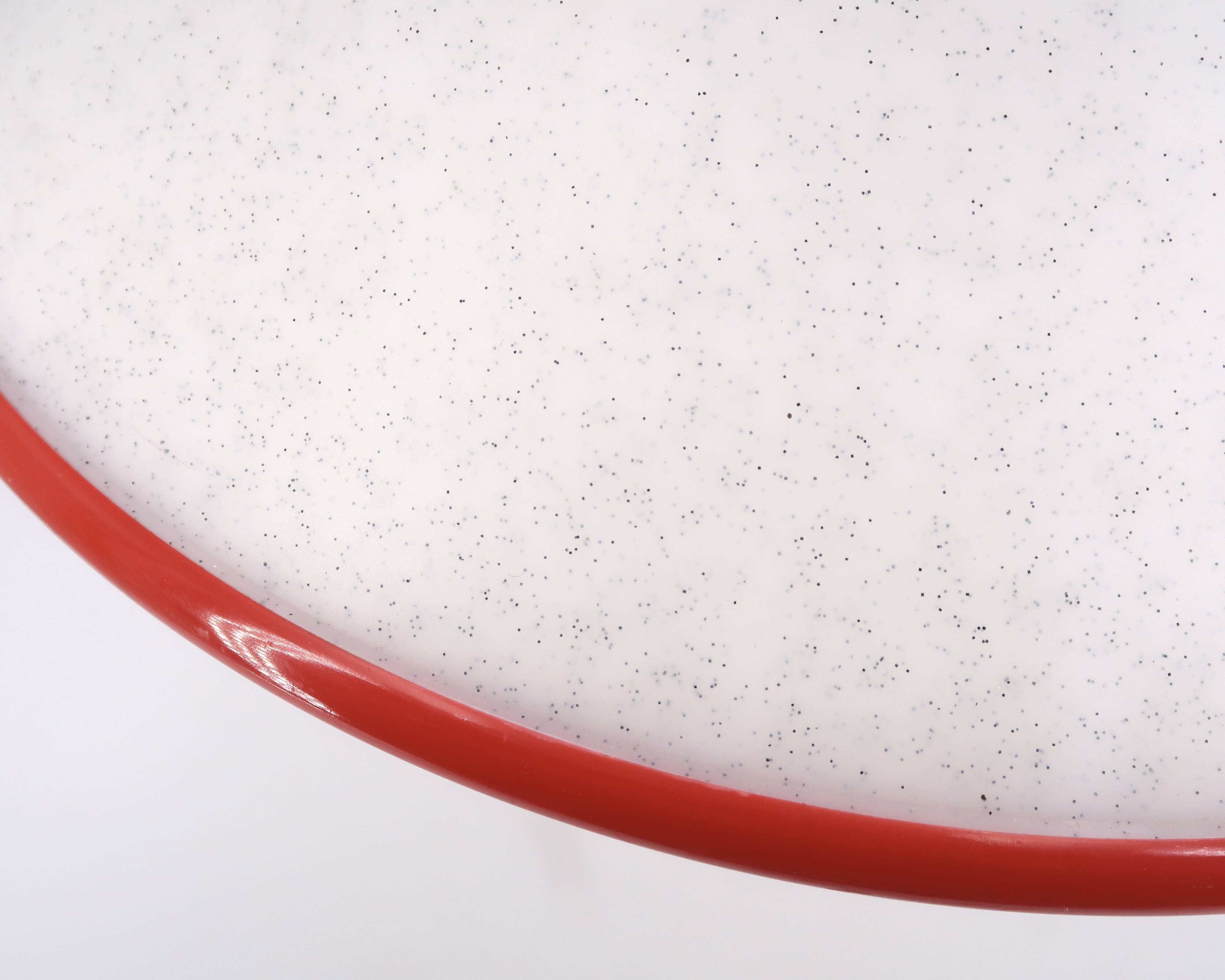 Red and white up and down suspension, 80s