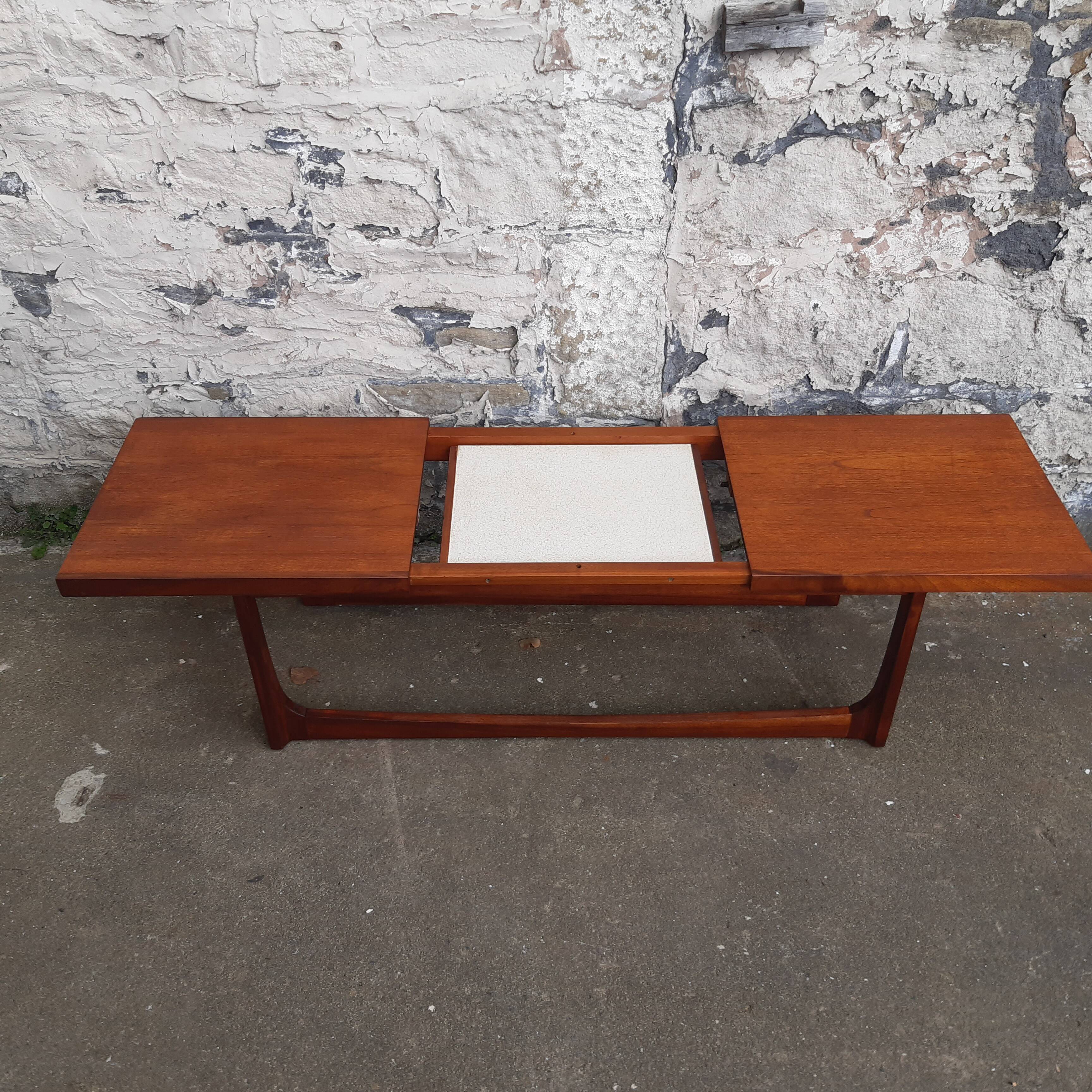 Remploy sliding coffee table