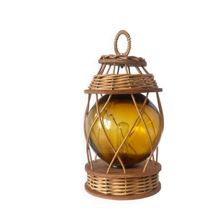 Lampe artisanale 1970