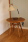 Table basse rotin ronde tripode 535mm