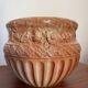 Digoin 19th century majolica ceramic pot cover