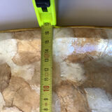 Top in mother-of-pearl and vintage brass