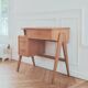 Vintage Scandinavian style desk, 1950s-60s.