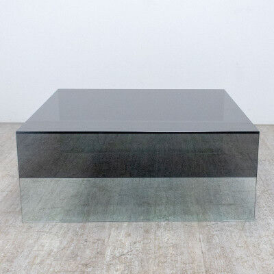 Haworth Smoke L100 Coffee Table in Black Glass