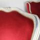 4 Louis XV Bergère armchairs