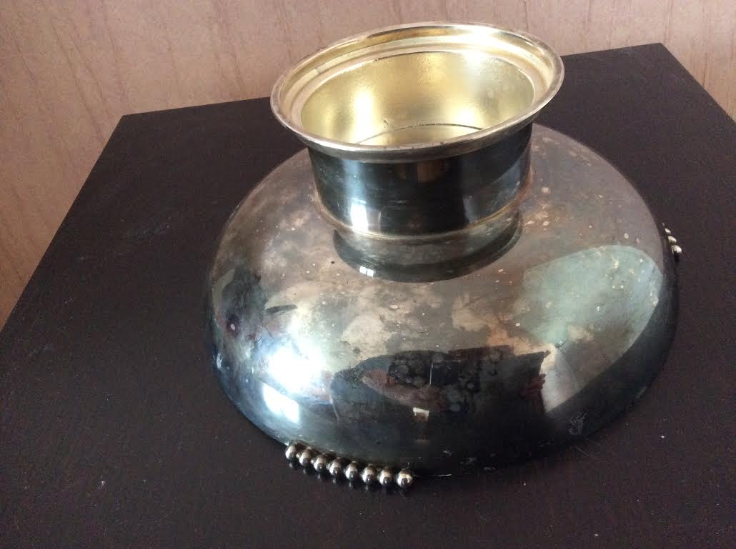 Silver and vermeil fruit cup