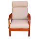 Danish Modern highback recliner armchair by Juul Kristensen for JK Denmark, 1960s