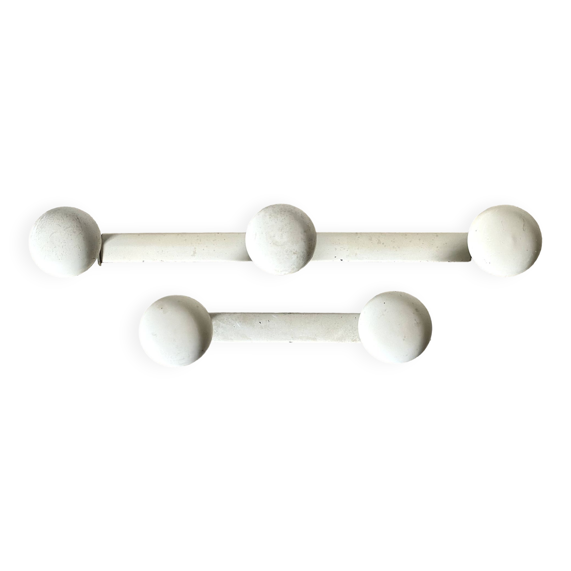 Vintage metal coat rack