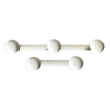 Vintage metal coat rack