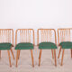 Green Dining Chairs by Antonín Šuman for Ton, 1960