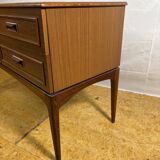 Mid-Century Retro Vintage Sideboard by Europa Furniture 1960  Four Drawers