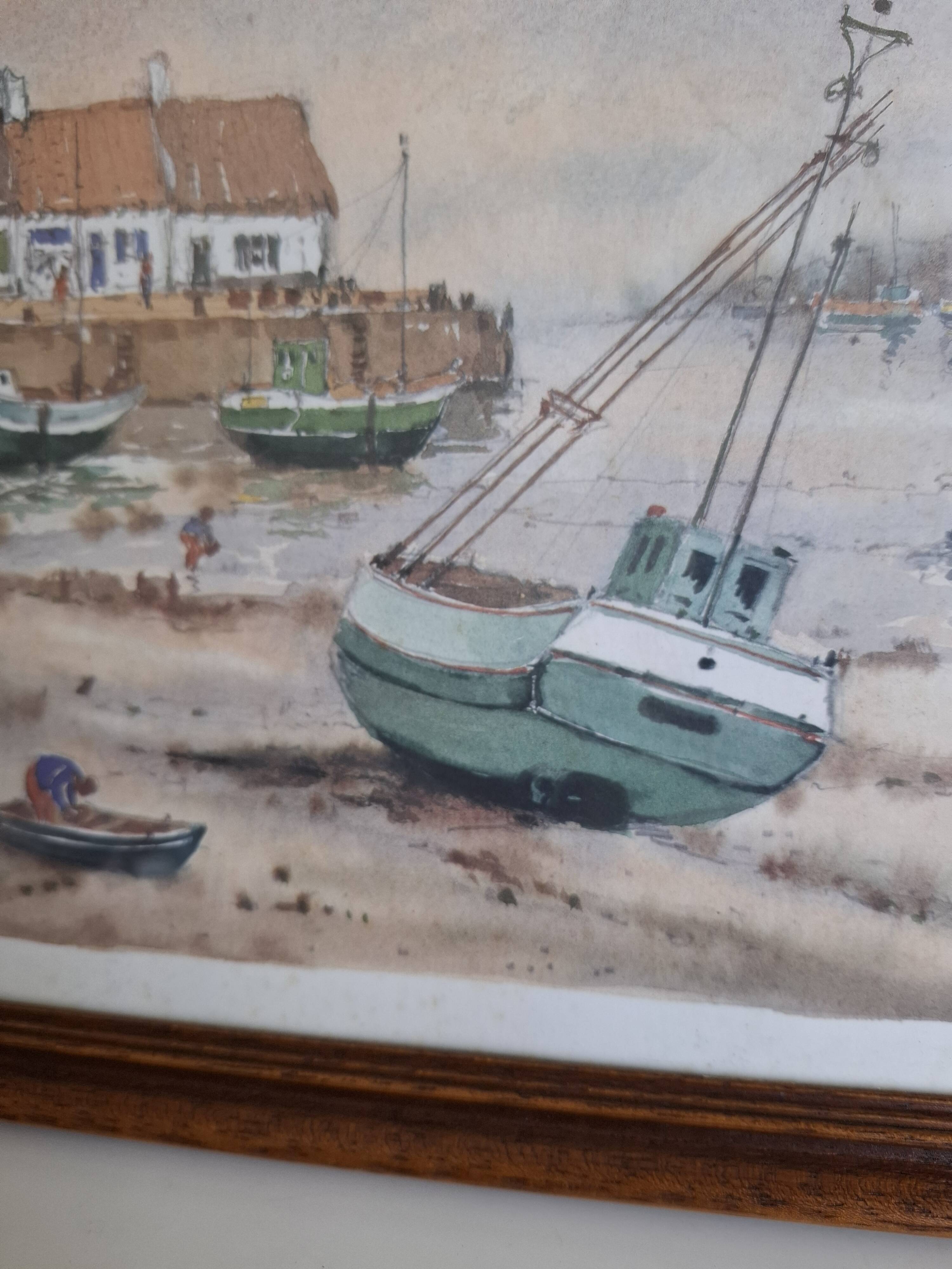 Original watercolour by Steinlen
