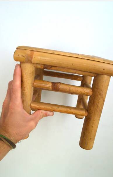 Bamboo plant holder