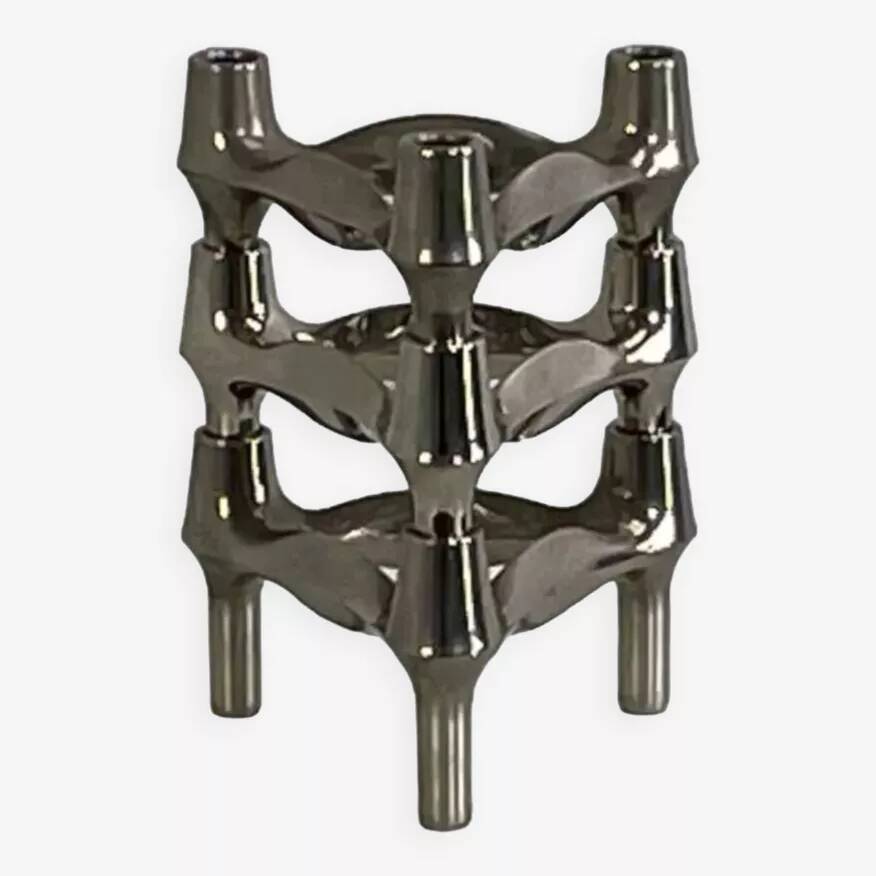 Set of 3 Nagel Candle Holders