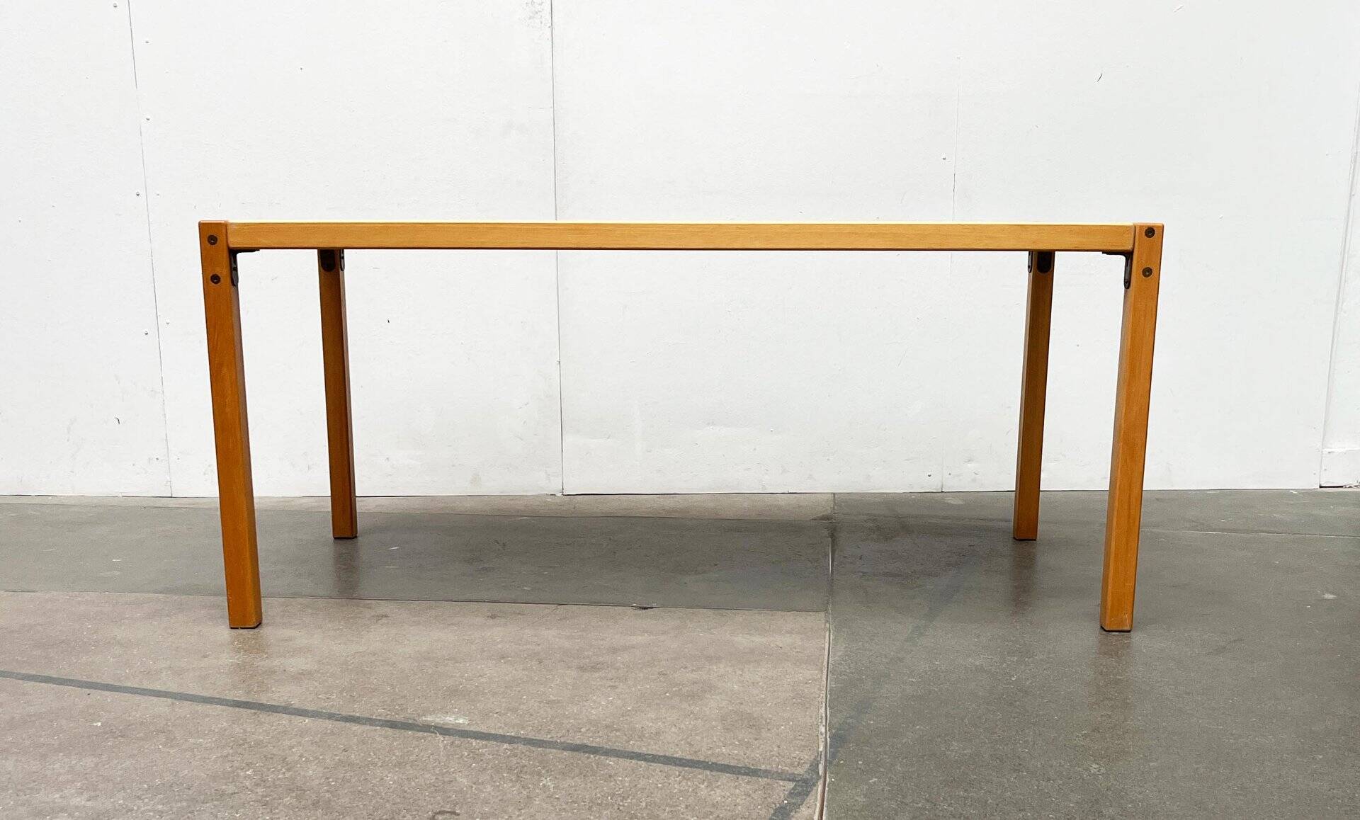 Vintage German Postmodern dining table or desk from the Profilsystem series by Flötotto, 1970s.