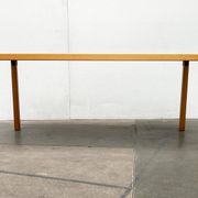 Vintage German Postmodern dining table or desk from the Profilsystem series by Flötotto, 1970s.