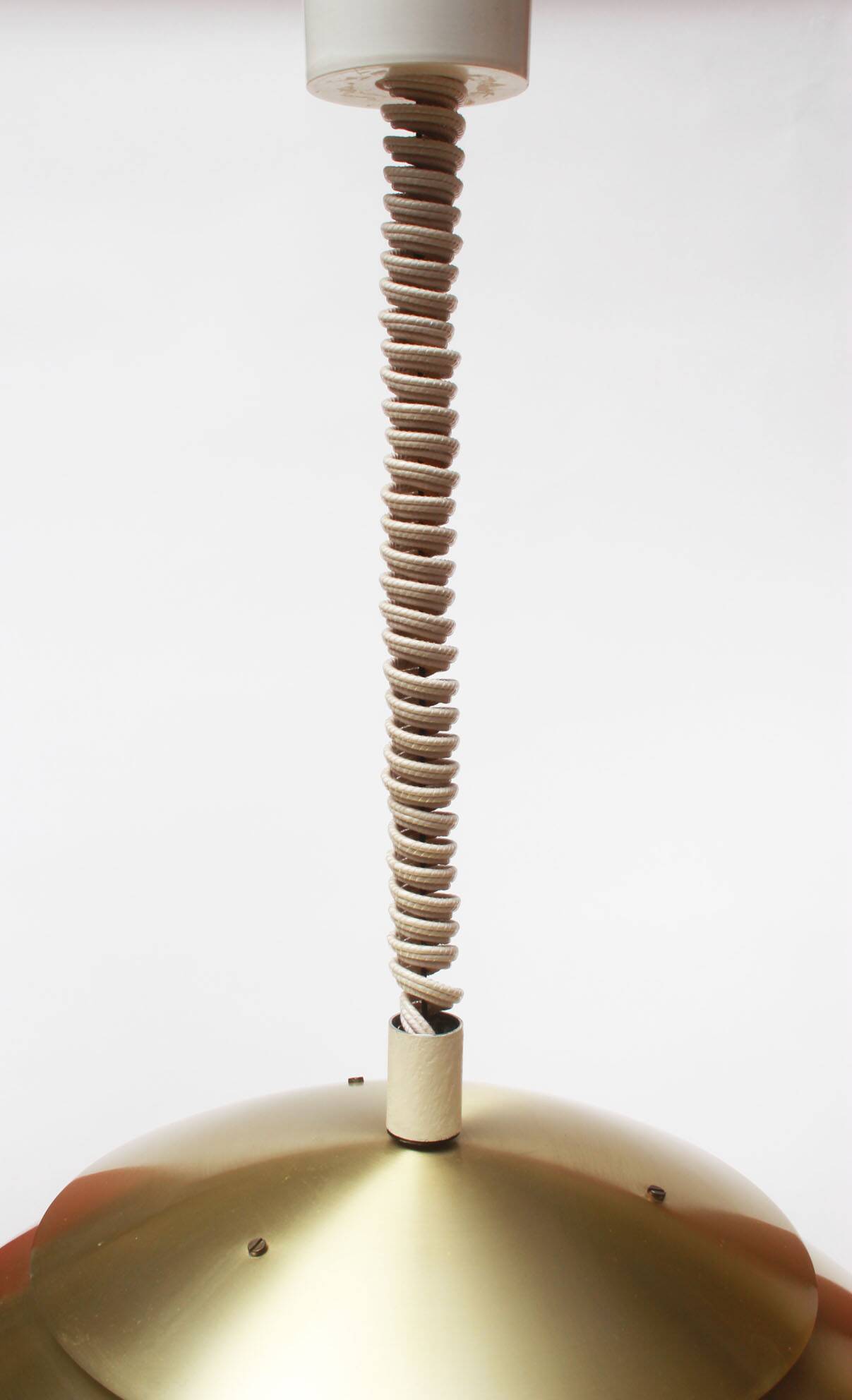 1960s ceiling lamp Hans-Agne Jakobsson in Gold