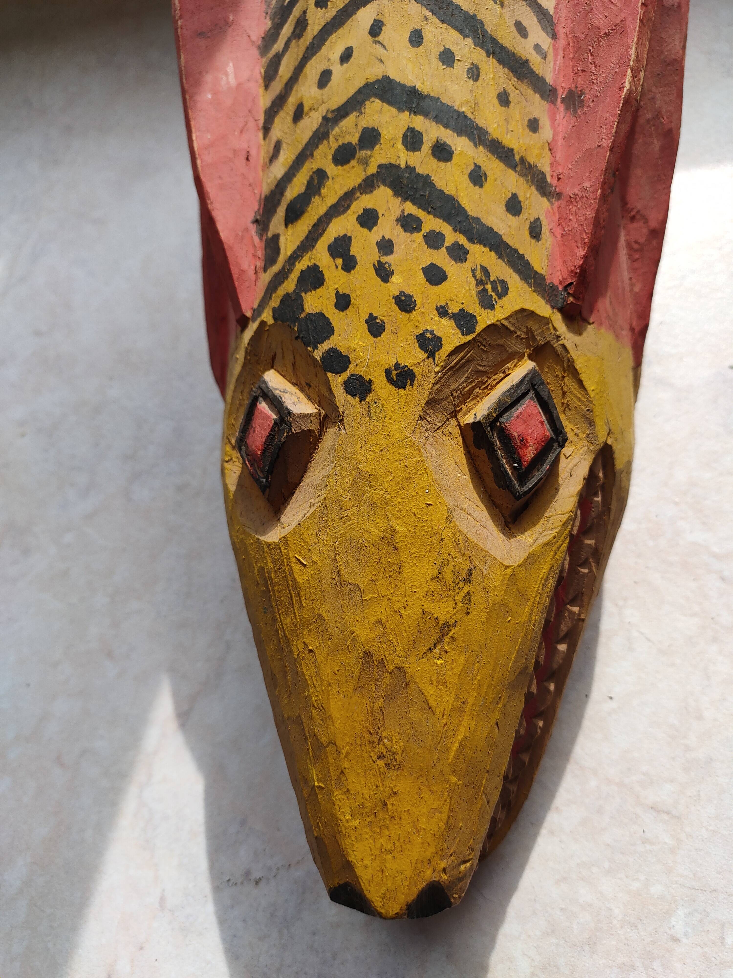 African zoomorphic masks.