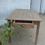 Solid oak farm table