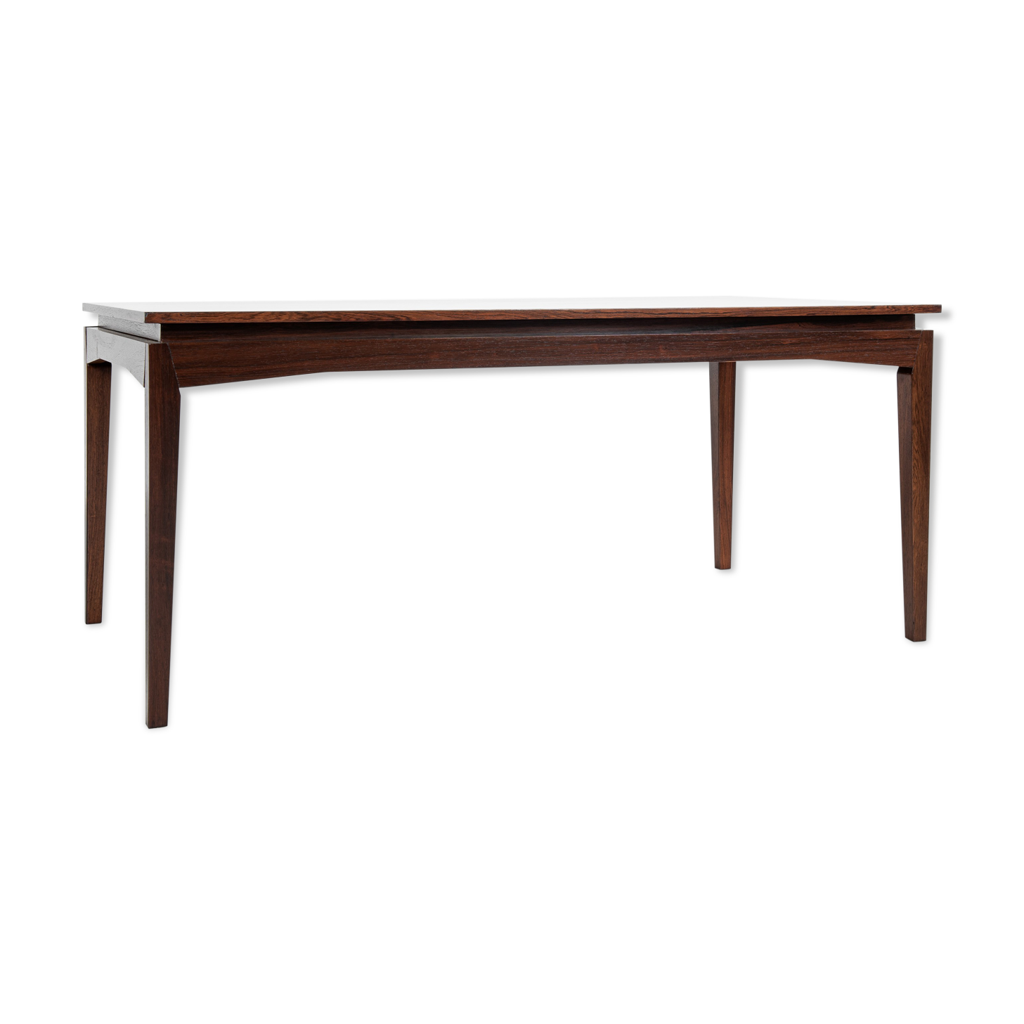 Midcentury Danish dining table in rosewood by Bramin 1960s