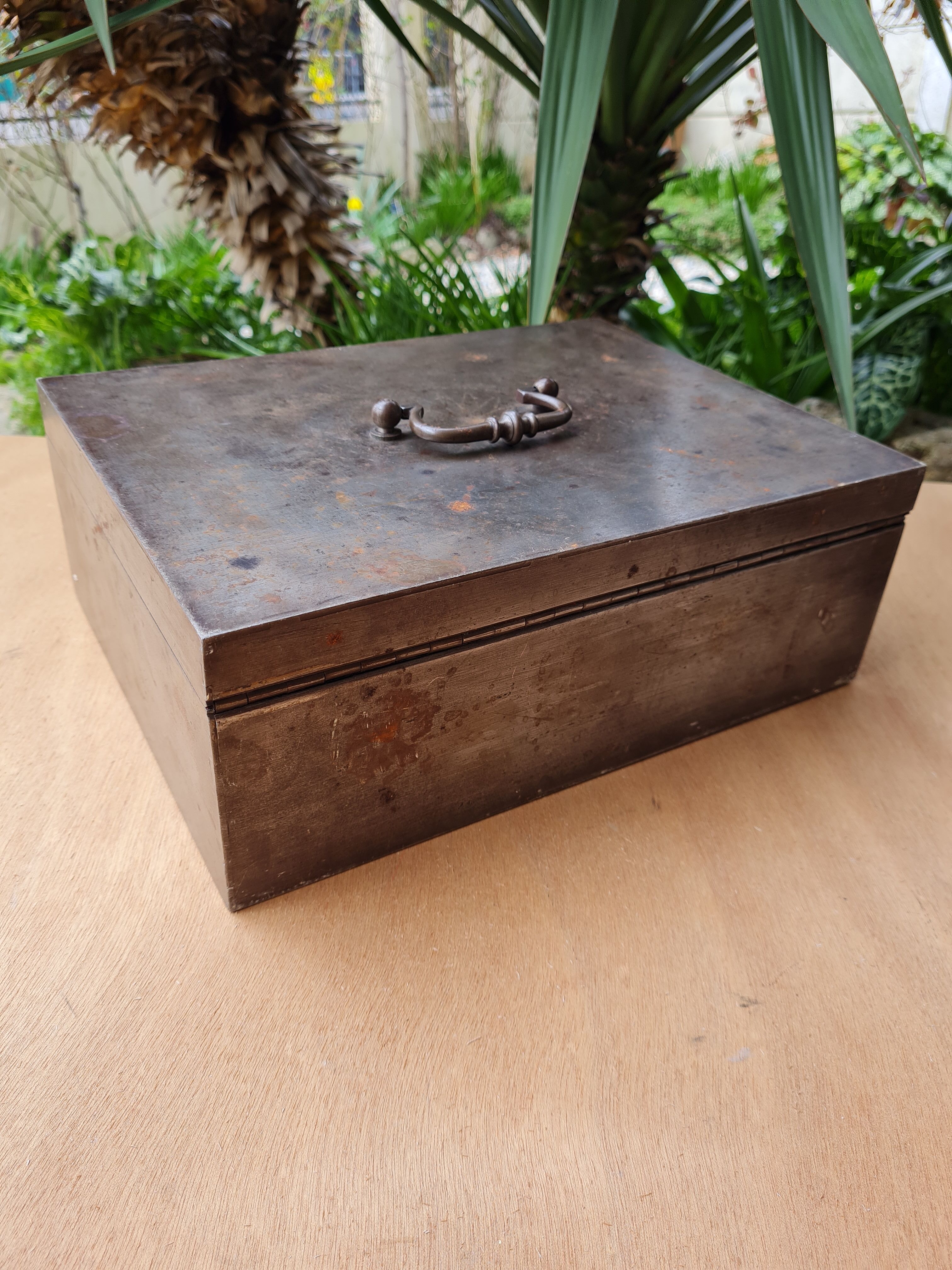 Vintage portable safe