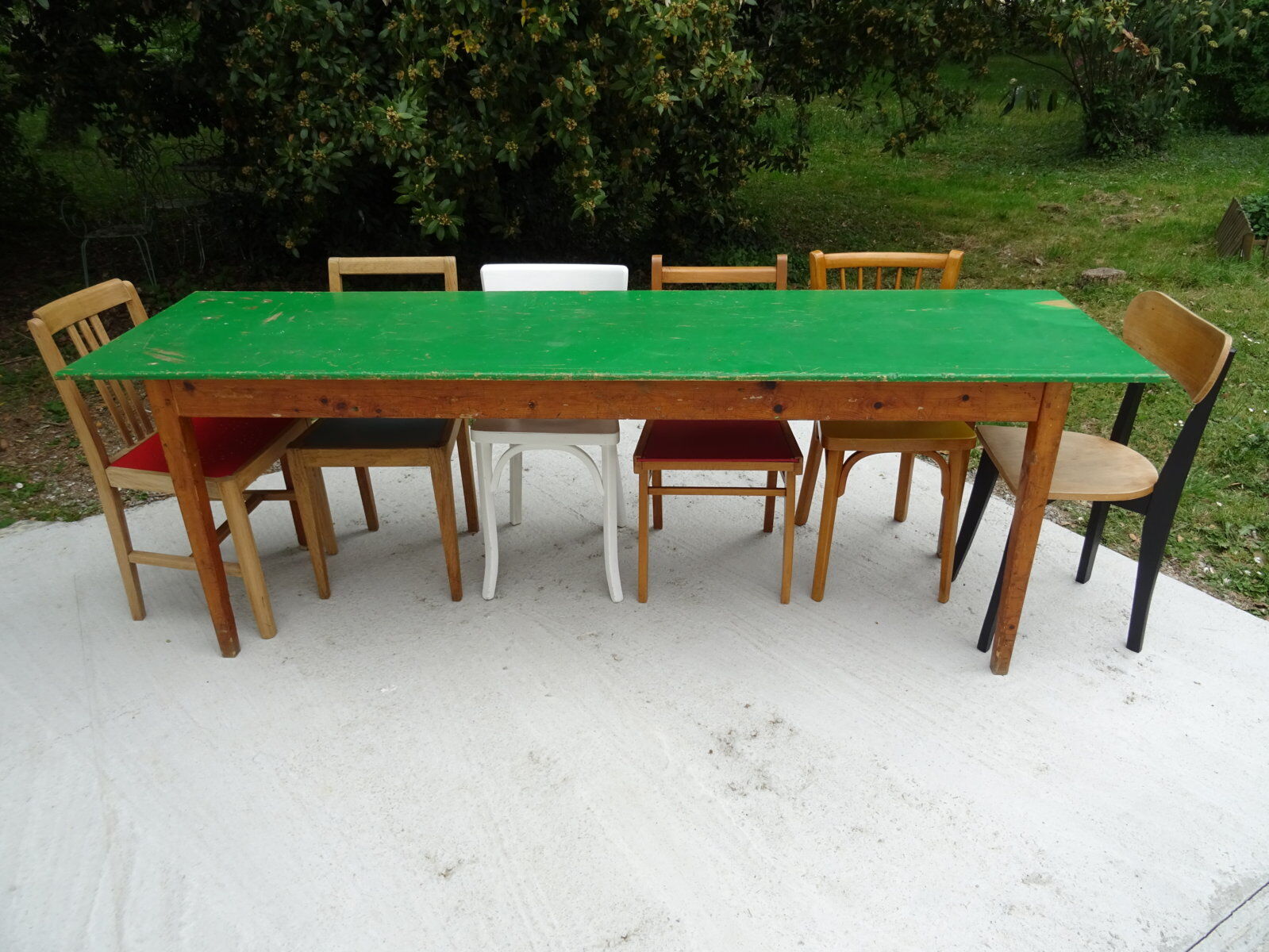 Bistro table 2m20 long