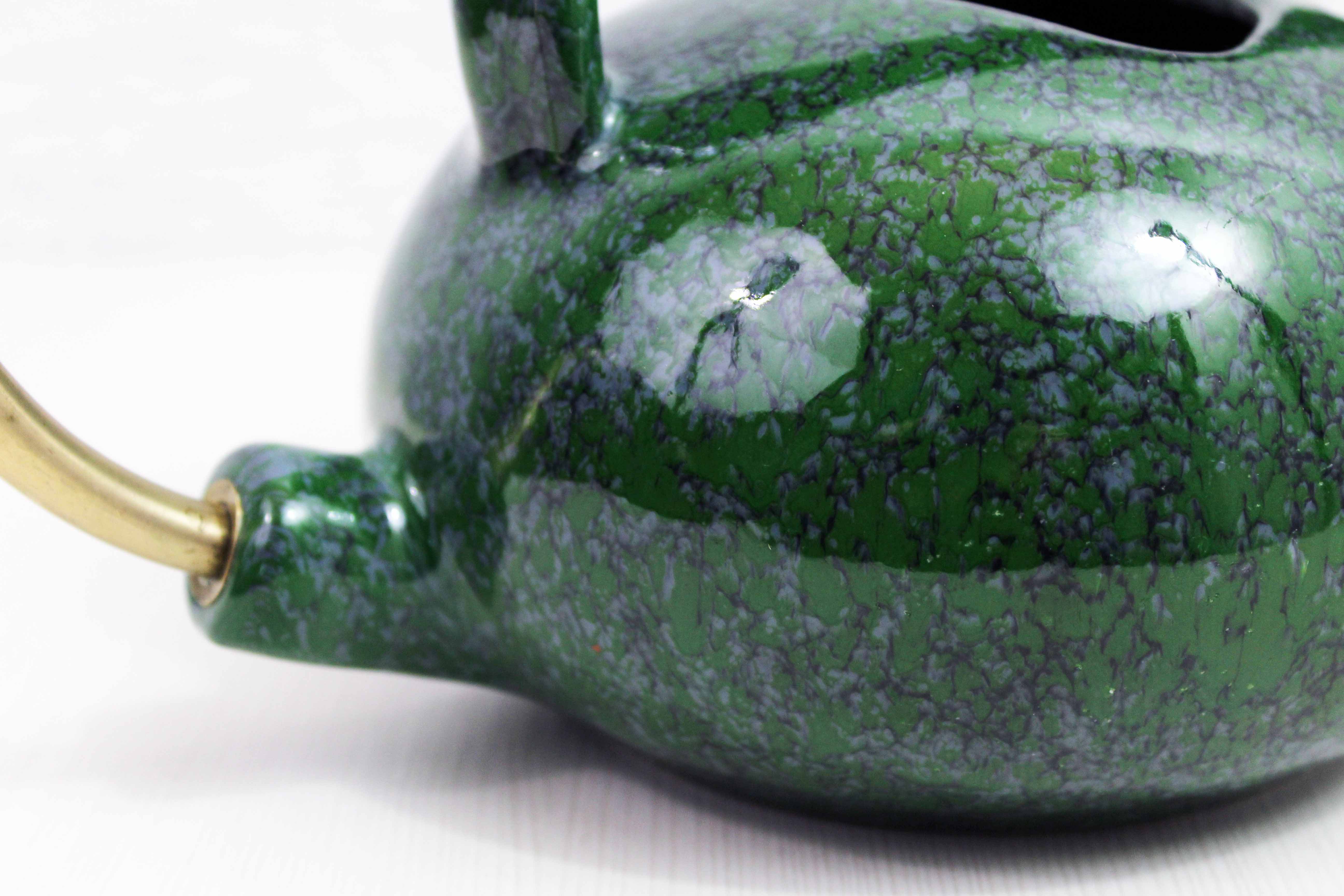 Vintage ceramic watering can