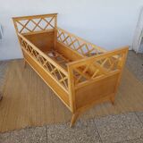 Wooden children's bed