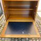 Secrétaire art nouveau Louis XV bois massif chêne moyen satin