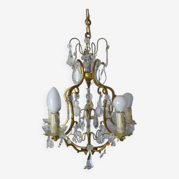 Chandelier with tassels