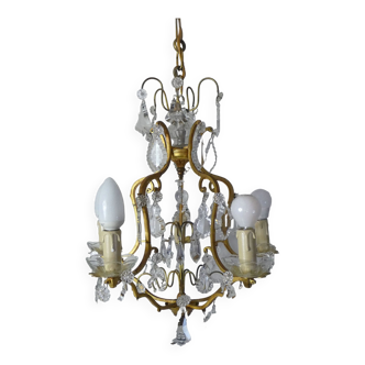 Chandelier with tassels