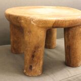 Table en bois de palmier , pièce unique, XX ème