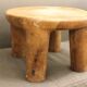 Table en bois de palmier , pièce unique, XX ème