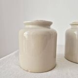Set of 2 stoneware pots/vase - Lab Lagny Vintage