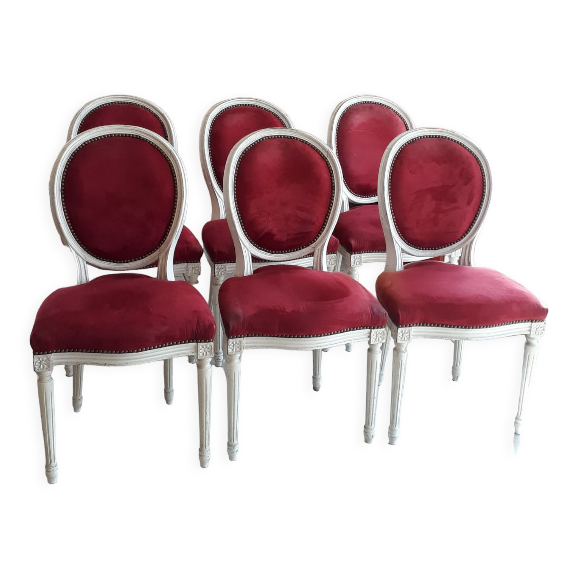 6 Louis XVI chairs