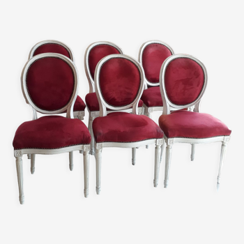 6 Louis XVI chairs