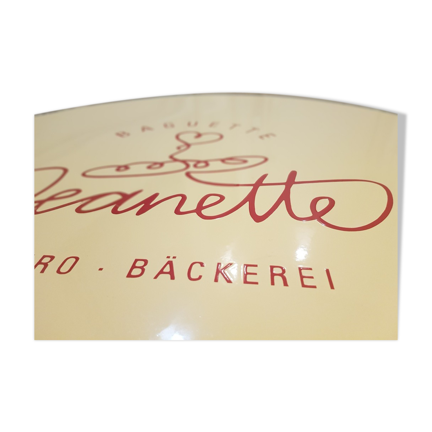 Jeanette bistro table d70 cm enamelled tray surrounded brass brushed molded foot tripod black cast