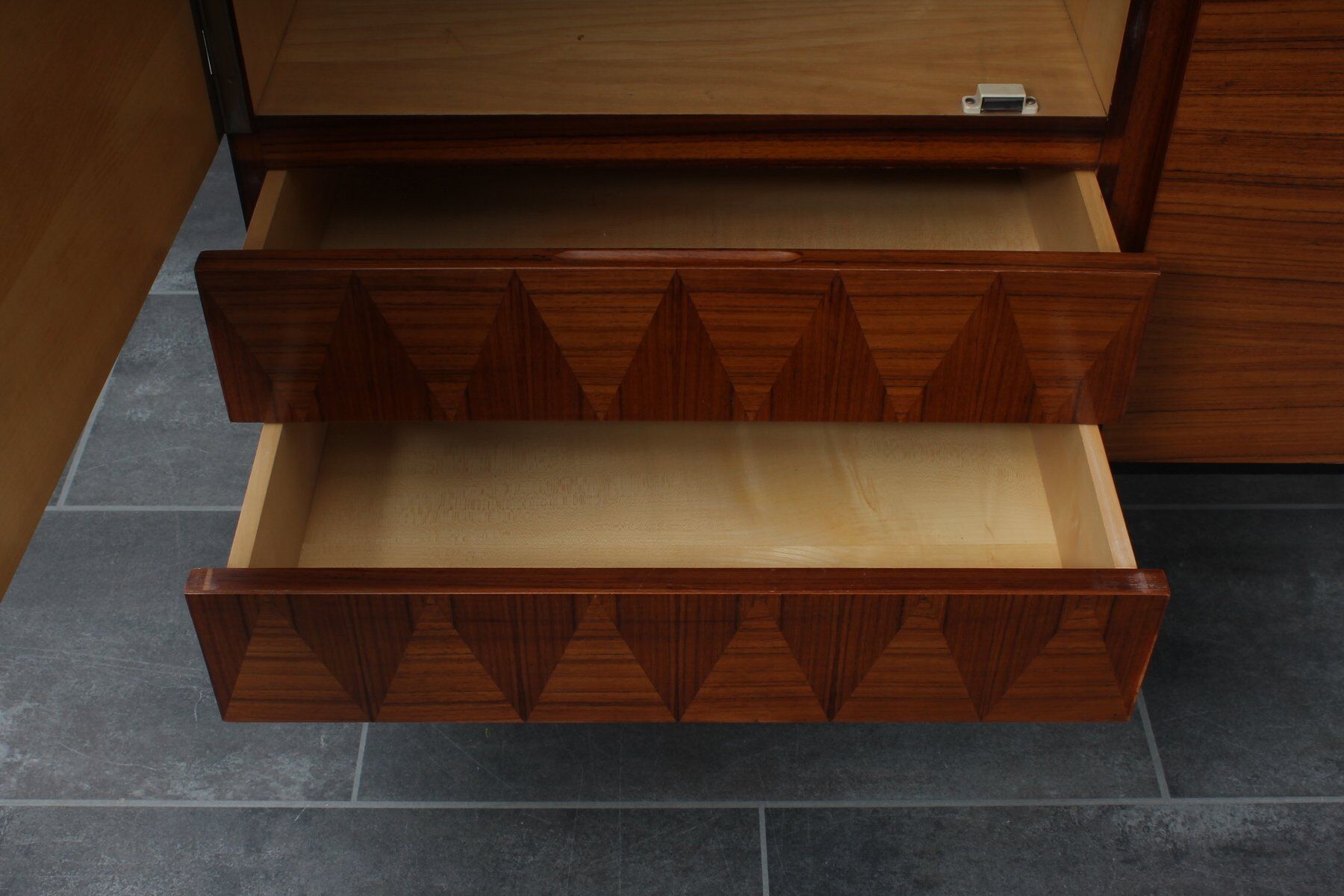 Rosewood highboard by Musterring International, 1960s