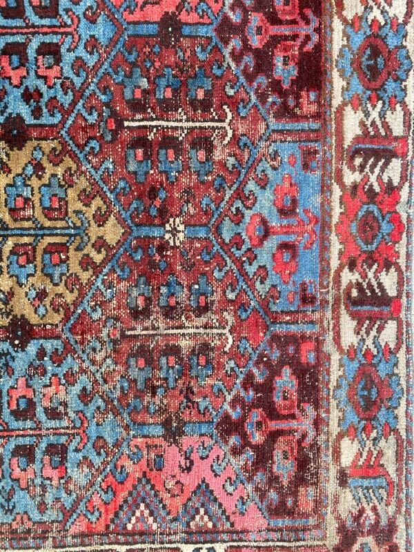Old Persian carpet Hamadan 125x202 cm